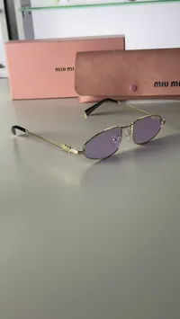 Miu Miu - Metal Rose Blush Lenses  – Image 15
