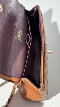 Chanel Classic 3.55 Camel – Image 5