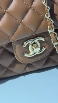 Chanel Classic 3.55 Camel – Image 6