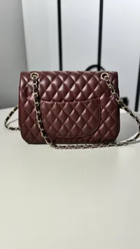 Chanel Classic 2.55 Burgundy – Image 5