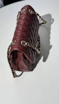 Chanel Classic 2.55 Burgundy – Image 8