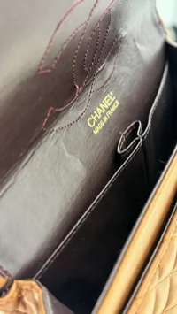 Chanel Classic 3.55 Camel – Image 7
