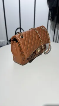 Chanel Classic 3.55 Camel – Image 4