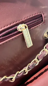 Chanel Classic 2.55 Burgundy – Image 3