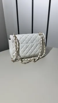 Chanel Classic 2.55 White  – Image 5