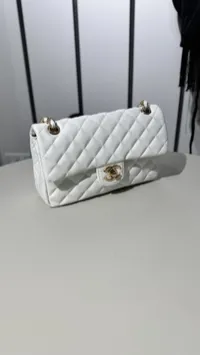 Chanel Classic 2.55 White  – Image 2