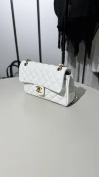 Chanel Classic 2.55 White  – Image 1