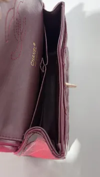 Chanel Classic Glossy Burgundy  – Image 6