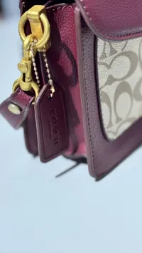 Coach Tabby Burgundy – Image 7