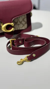 Coach Tabby Burgundy – Image 9