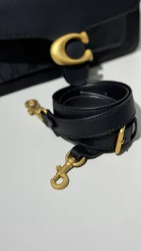Coach Tabby Black & Navy Blue – Image 7