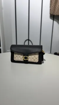 Coach Tabby Black & Beige  – Image 2