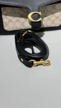 Coach Tabby Black & Beige  – Image 8
