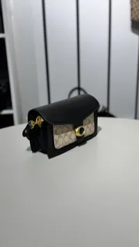 Coach Tabby Black & Beige  – Image 3