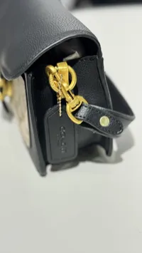 Coach Tabby Black & Beige  – Image 4