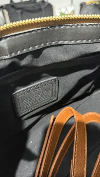 Coach Speedy Camel & Gray Large  – Image 8