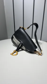 Dior Saddle Bag (black) – Image 34