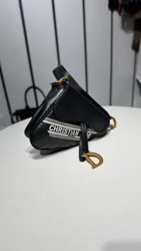 Dior Saddle Bag (black) – Image 35