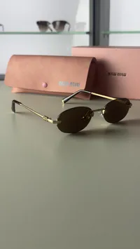 Miu Miu - Sunglasses Brown Lenses  – Image 8