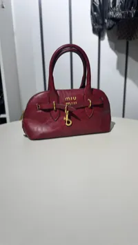 Miu Miu Aventure Burgundy Bag – Image 6