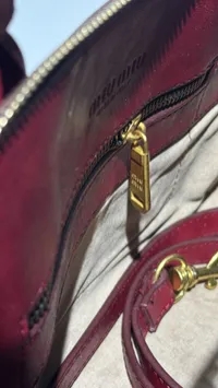Miu Miu Aventure Burgundy Bag – Image 5