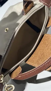 Longchamp Size S / Khaki color – Image 5
