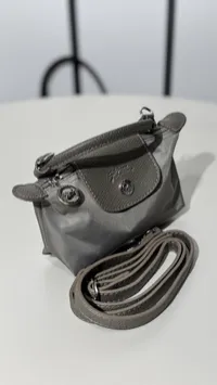 Longchamp XS Full Gray – Image 1
