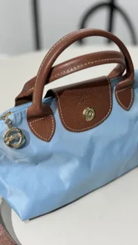 Longchamp Size S / Baby Blue – Image 6