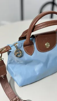 Longchamp Size S / Baby Blue – Image 5