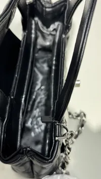 Chanel Nano Black & Silver  – Image 9