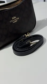 Teri Coach Bag Black & Brown – Image 9