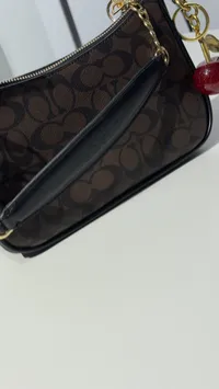 Teri Coach Bag Black & Brown – Image 6