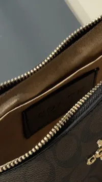 Teri Coach Bag Black & Brown – Image 5