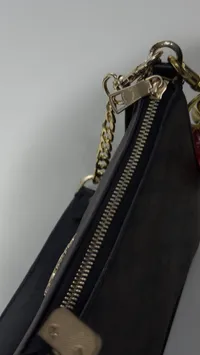 Teri Coach Bag Black & Brown – Image 4