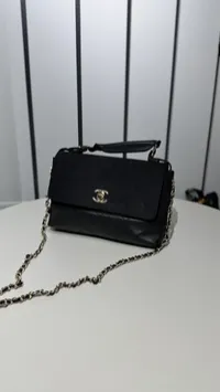 Chanel Quilted New Bag Full Black – Image 2