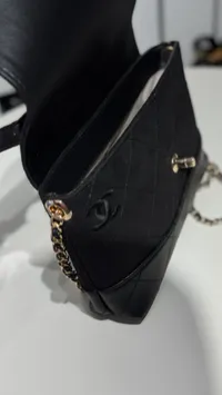 Chanel Quilted New Bag Full Black – Image 4