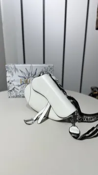 Dior Saddle Super Master White with Package  – Image 2