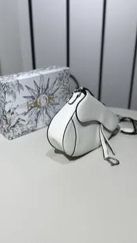Dior Saddle Super Master White with Package  – Image 3