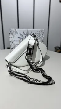 Dior Saddle Super Master White with Package  – Image 6