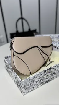 Dior Saddle Super Master Nude Beige with Package – Image 9