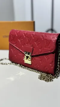 Louis Vuitton LV Pochette Louis Super Master with Package Red – Image 7