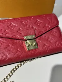 Louis Vuitton LV Pochette Louis Super Master with Package Red – Image 9