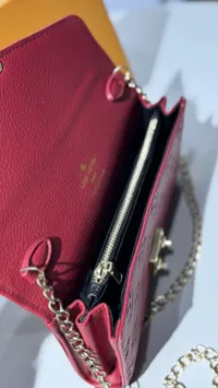 Louis Vuitton LV Pochette Louis Super Master with Package Red – Image 8