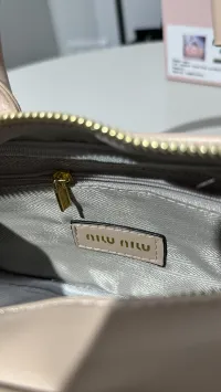 Miu Miu - Acradie Leather Birarwood Super Master with Package Peach – Image 6