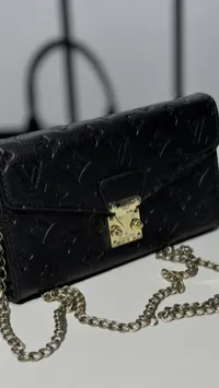 Louis Vuitton LV Pochette Louis Super Master with Package Black – Image 9