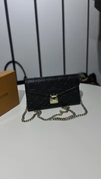 Louis Vuitton LV Pochette Louis Super Master with Package Black – Image 2