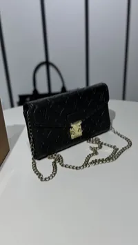 Louis Vuitton LV Pochette Louis Super Master with Package Black – Image 6