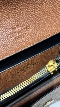 Coach Tabby Camel & Beige Super Master with Package  – Image 6