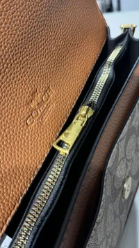 Coach Tabby Camel & Beige Super Master with Package  – Image 7