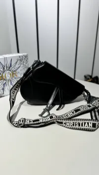 Dior Saddle Super Master Black with Package – Image 1